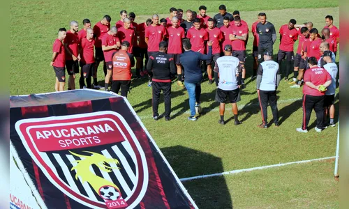 Com treinador interino, Apucarana Sports recebe time de Gusttavo Lima