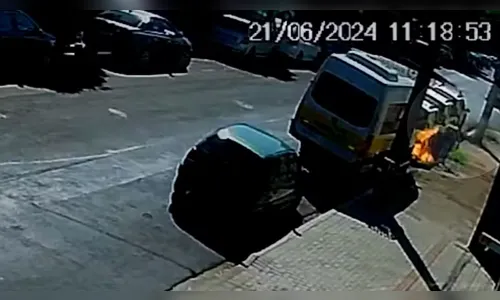 Morador de Arapongas é preso suspeito de atear fogo em viatura da PM