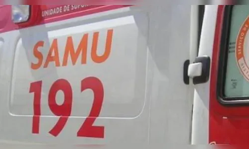 Samu socorre homem ferido com tiro na cabeça em Arapongas