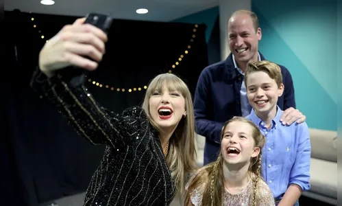 William comemorou 42 anos no dia do show, em Londres