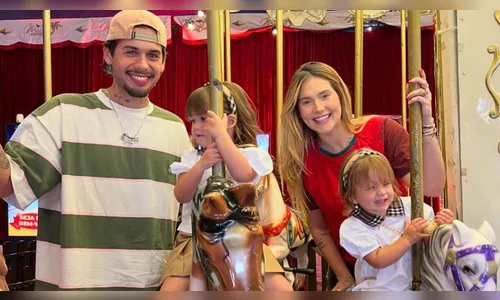 Zé Felipe, Virginia Fonseca, Maria Alice e Maria Flor