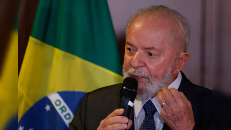 O presidente da República, Luiz Inácio Lula da Silva