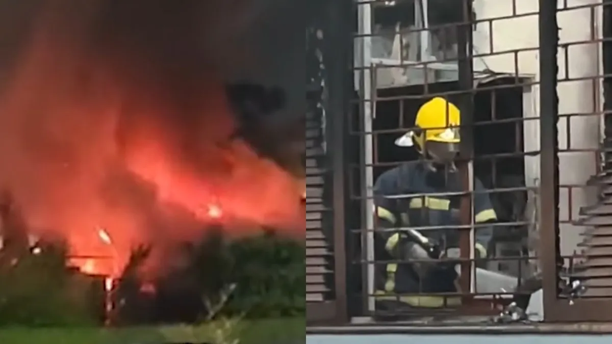 Bombeiros levaram mais de 10h para combater as chamas