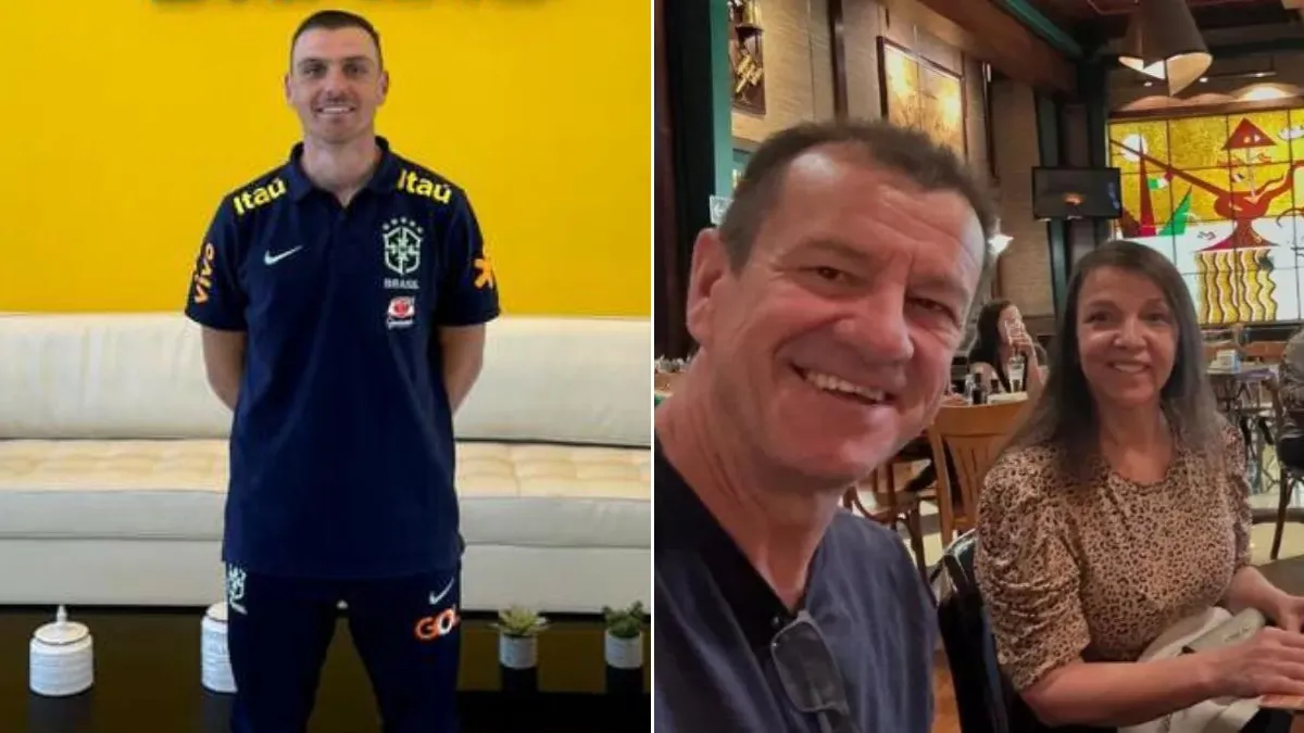 Dunga e a esposa se envolveram em um acidente no Paraná.