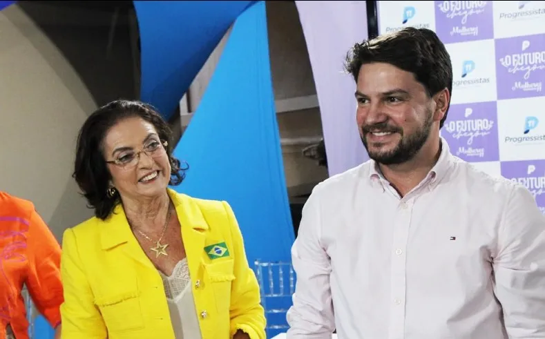 Édina Kummel (PP) e Rafael Cita (PSD)