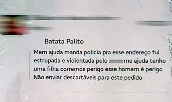 Mensagem enviada pelo aplicativo salvou mulher