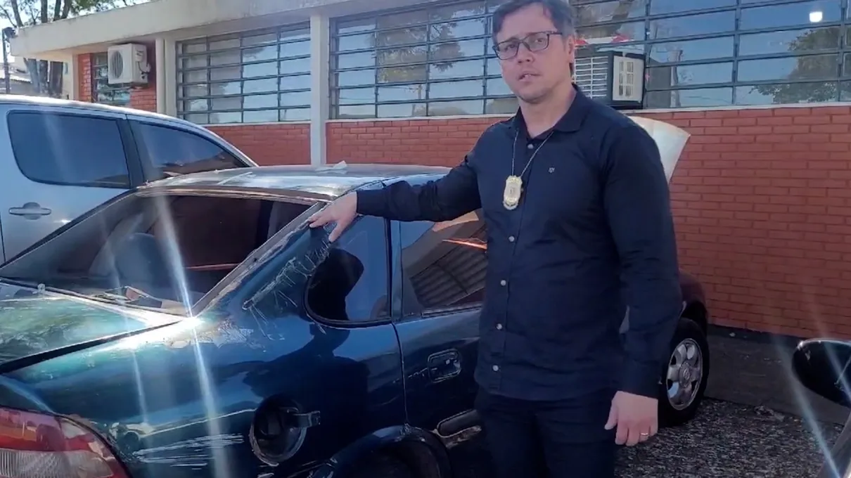 Motorista que matou ciclista escondeu carro e tentou negar crime