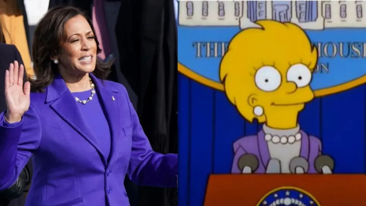 'Os Simpsons' fizeram previsão sobre Kamala Harris? Entenda