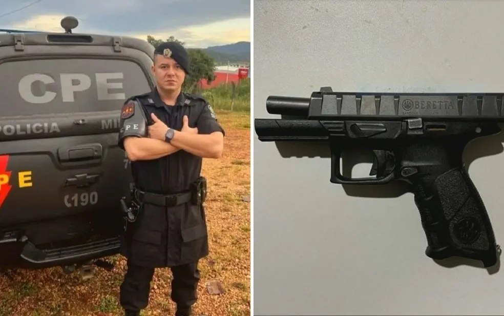 Tiago White foi morto com a própria arma que utilizava na PM