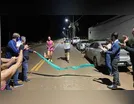 PISTA ILUMINADA