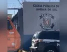 Princípio de incêndio atinge cadeia pública de Jandaia do Sul