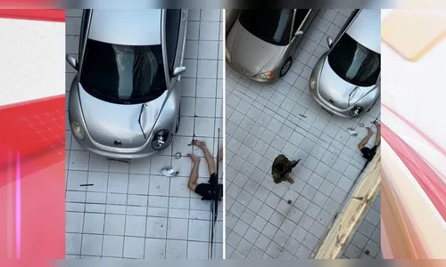 Homem pula do 3º andar de prédio ao fugir da polícia; veja