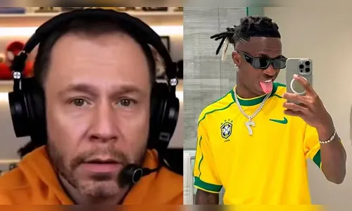 Tiago Leifert critica Vini Jr após jogo da seleção; jogador rebate