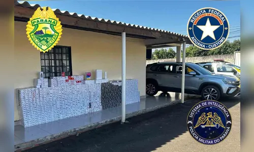Homem é preso com mais de mil pacotes de cigarros em São João do Ivaí