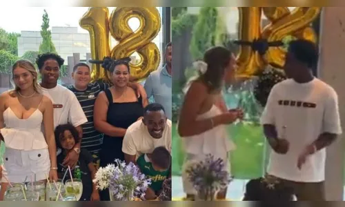 Namorada de Endrick enfrenta 'climão' em festa com família do craque