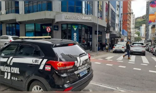 Assaltantes abordam bancário e fogem com malote de R$ 200 mil em SC