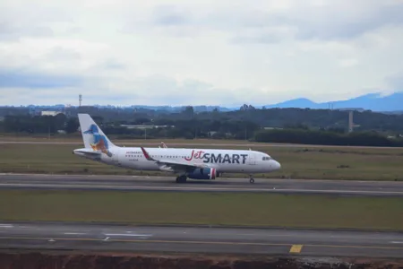 Aeroporto Internacional Afonso Pena, em São José dos Pinhais.