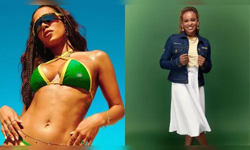 Anitta compara uniformes das Olímpiadas com atletas: 