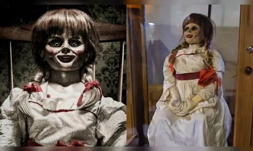 Ação paranormal? Boneca Annabelle estava em exposição que pegou fogo