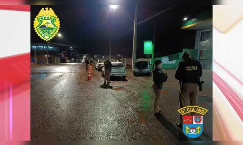 Operação Lei Seca em Faxinal resulta em apreensões e notificações