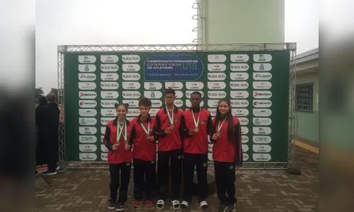 Apucaranenses conquistam 8 medalhas no Estadual de Atletismo Sub-18