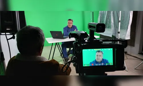 Beto Preto passa fim de semana gravando para as redes