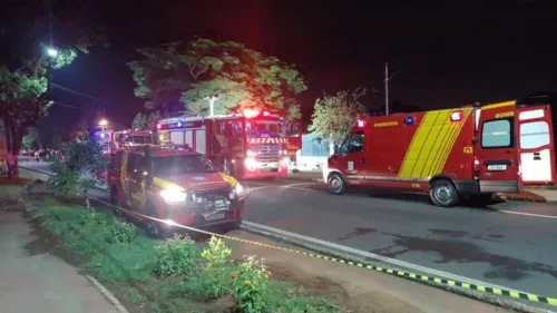 Corpo de Bombeiros foi chamado, mas não conseguiu retirar as mulheres da casa