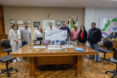 Detalhes do empreendimento foram apresentados ao prefeito Junior da Femac