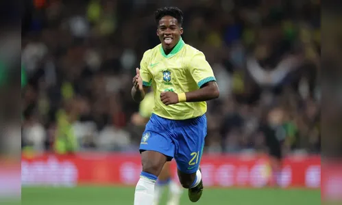 Endrick entrará no lugar de Vinicius Junior em Brasil x Uruguai