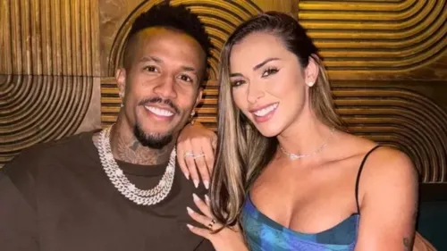 Éder Militão e Tainá Castro