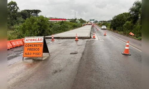 Grandes obras estão sendo feitas nas regiões de Curitiba e Londrina