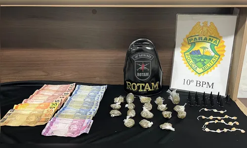 Homem é preso com cocaína, crack e maconha em Apucarana