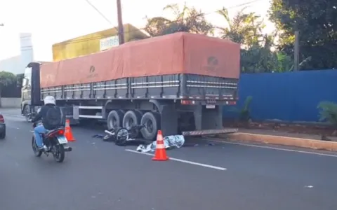 Homem estava a caminho do trabalho