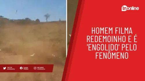 Homem filma redemoinho e é 'engolido' pelo fenômeno