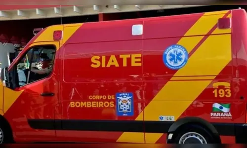 Trabalhador sofre queda de 3 metros e mobiliza Siate em Apucarana