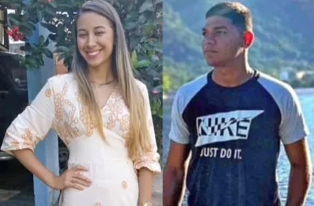 Júlia e João foram encontrados mortos na noite de segunda-feira