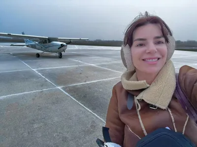 Juliana Turchetti, piloto brasileira, morreu durante uma operação de combate a incêndio