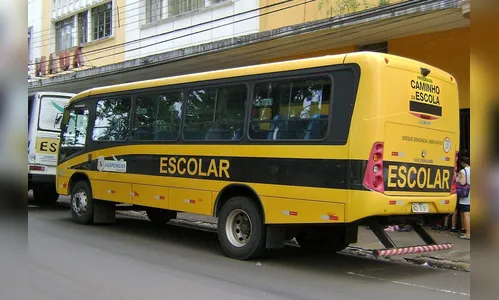 Ladrões furtam baterias de frota de ônibus da educação de Arapongas