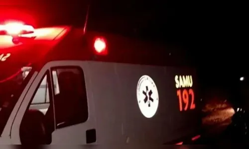 Motociclista fica em estado grave após queda no pedágio desativado