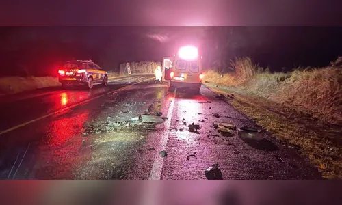 Homem morre após acidente entre carro e caminhão no Paraná