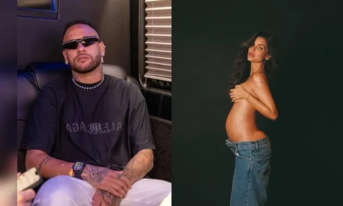 Modelo publica primeira foto da filha caçula de Neymar