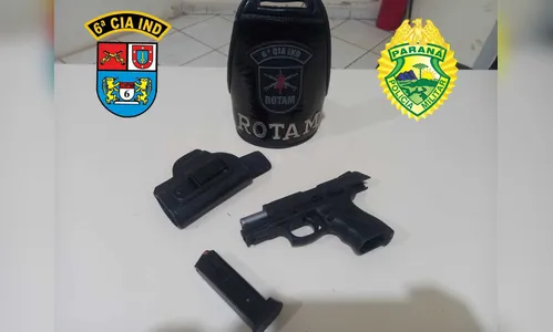 Homem é preso por porte ilegal de arma de fogo em Borrazópolis