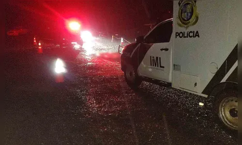 Idoso morre atropelado por carro na PR-239 na região de Pitanga