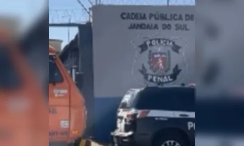 Princípio de incêndio atinge cadeia pública de Jandaia do Sul