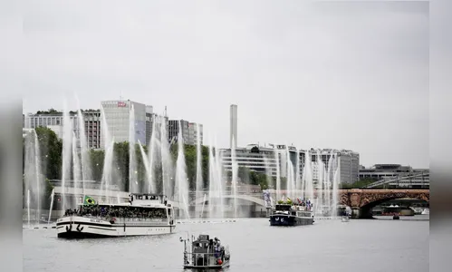 Veja fotos incríveis registradas na abertura das Olimpíadas Paris 2024