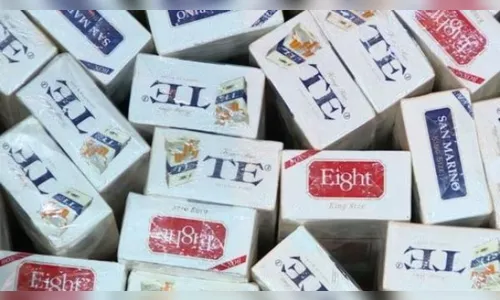 Polícia apreende comboio de veículos com cigarros do Paraguai