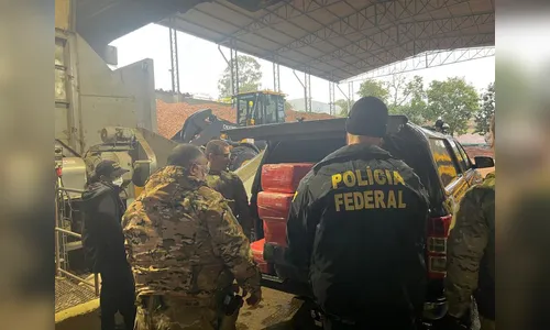 Polícia incinera mais de 1,3 tonelada de drogas no PR