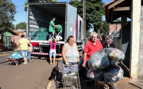 Programa Feira Verde em funcionamento