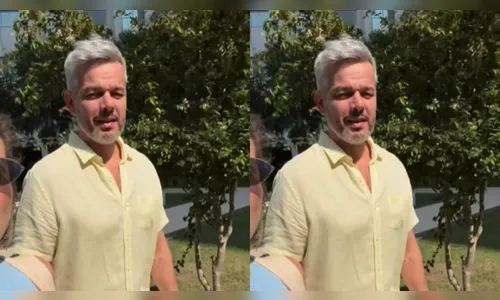 Otaviano Costa comemora primeira caminhada após cirurgia de aneurisma