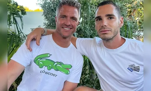 Ralf Schumacher e o namorado